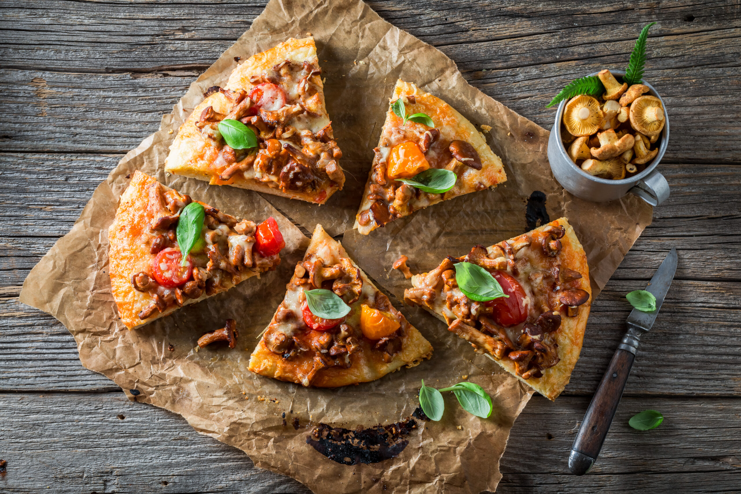 Mushroom Truffle Pizza recipe