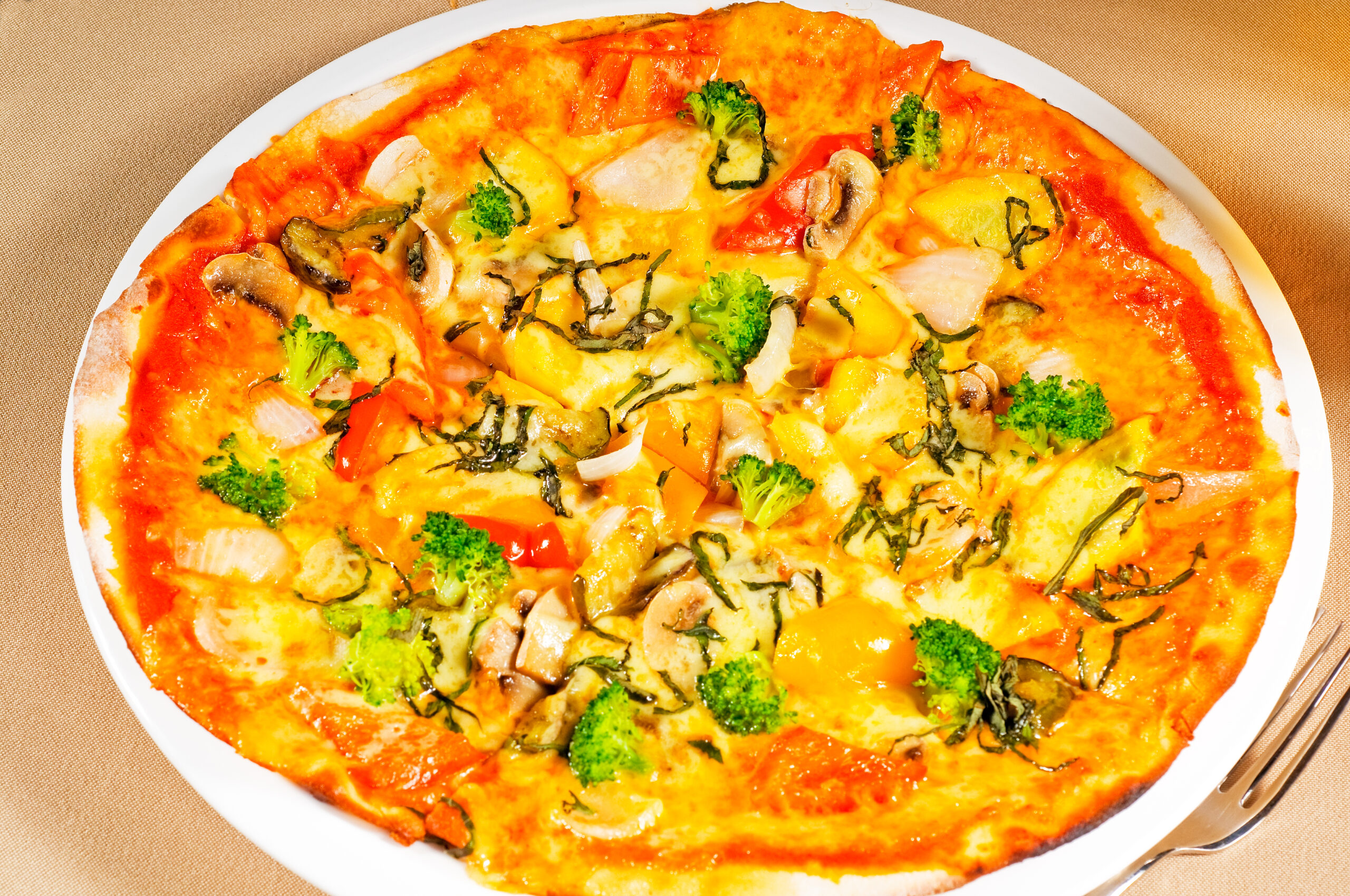 vegetarian pizza recipe