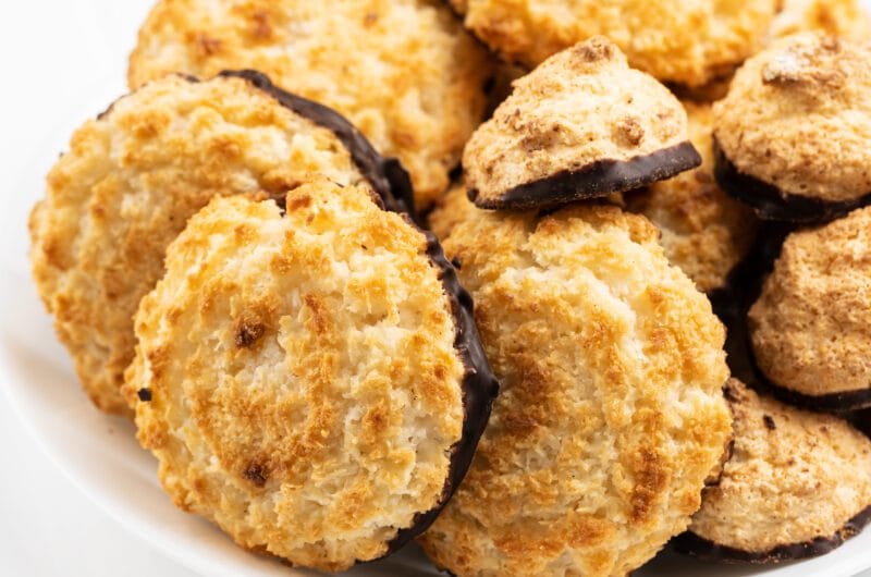 Coconut Cookies with Chocolate Filling